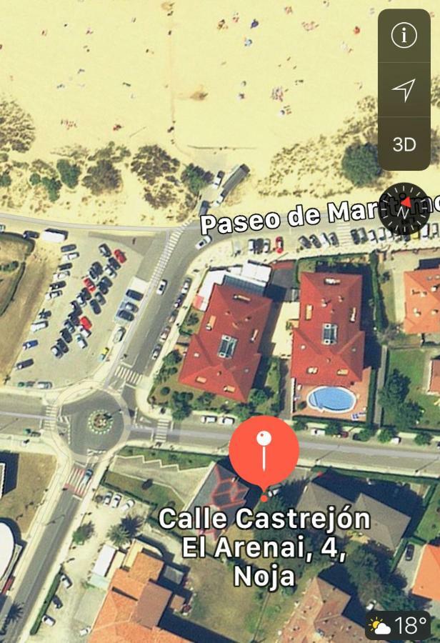Apartamento El Arenal Playa De Ris Noja Eksteriør billede